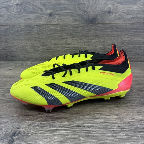Adidas Predator Soccer Shoes Mens 8.5 FG Firm Ground Cleats Hybridtouch IF5441 - Picture 1 of 12